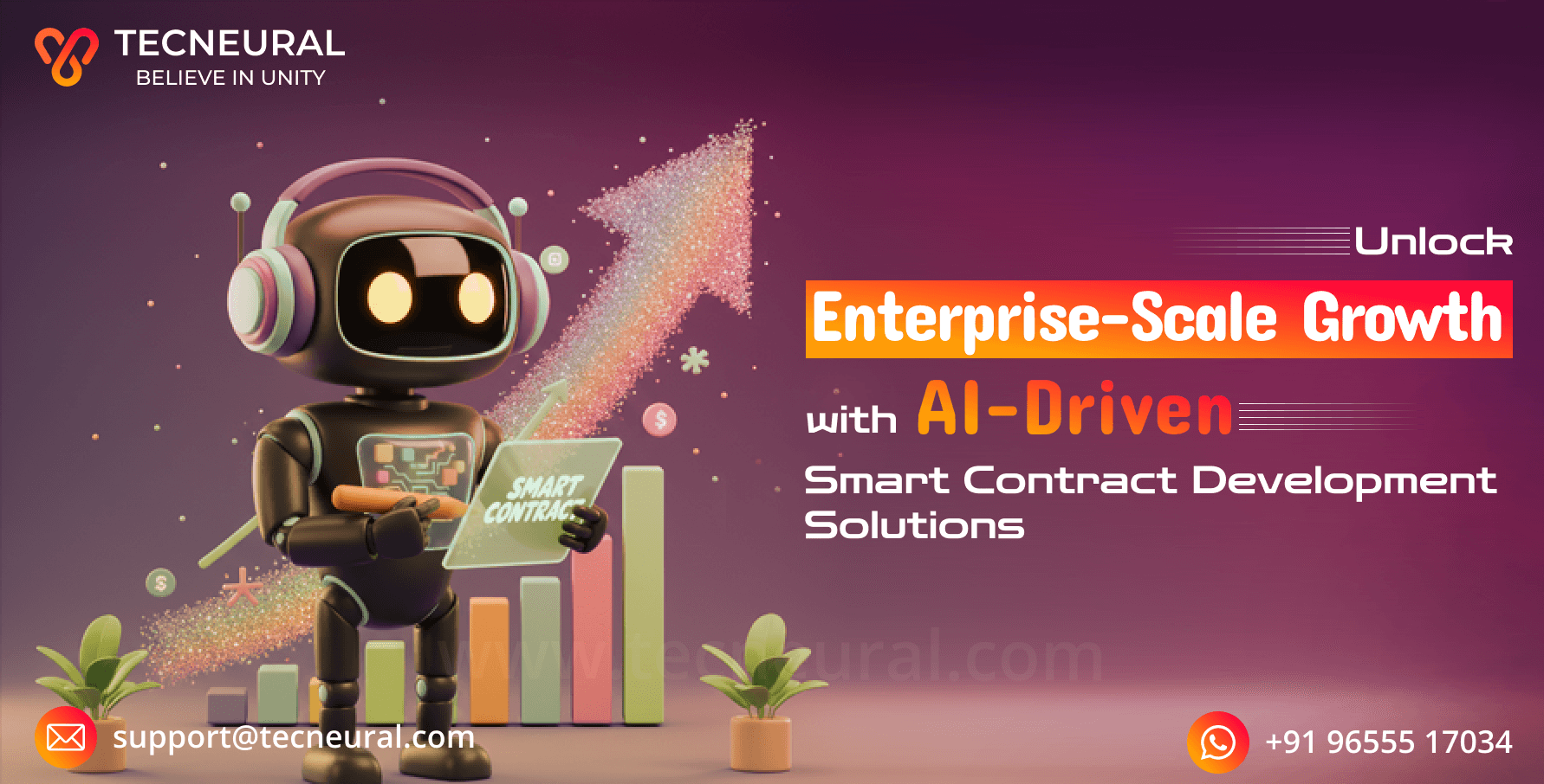 Unlock Enterprise-Scale Growth with AI-Driven Smart Contract Development Solutions