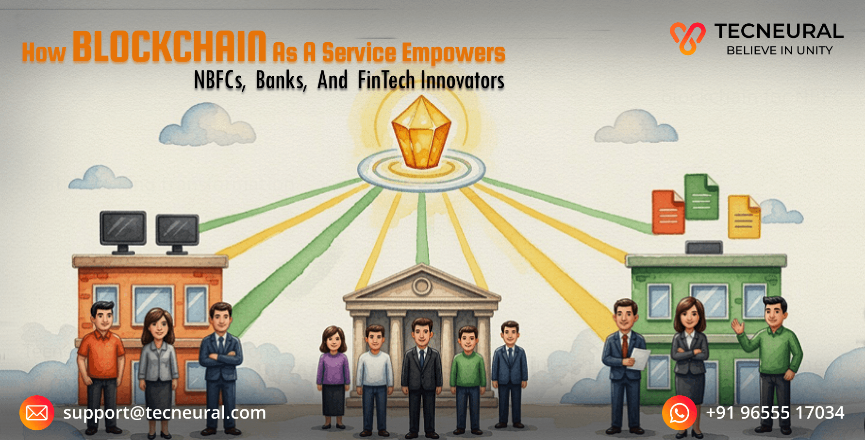 How Blockchain as a Service Empowers NBFCs, Banks, and FinTech Innovators