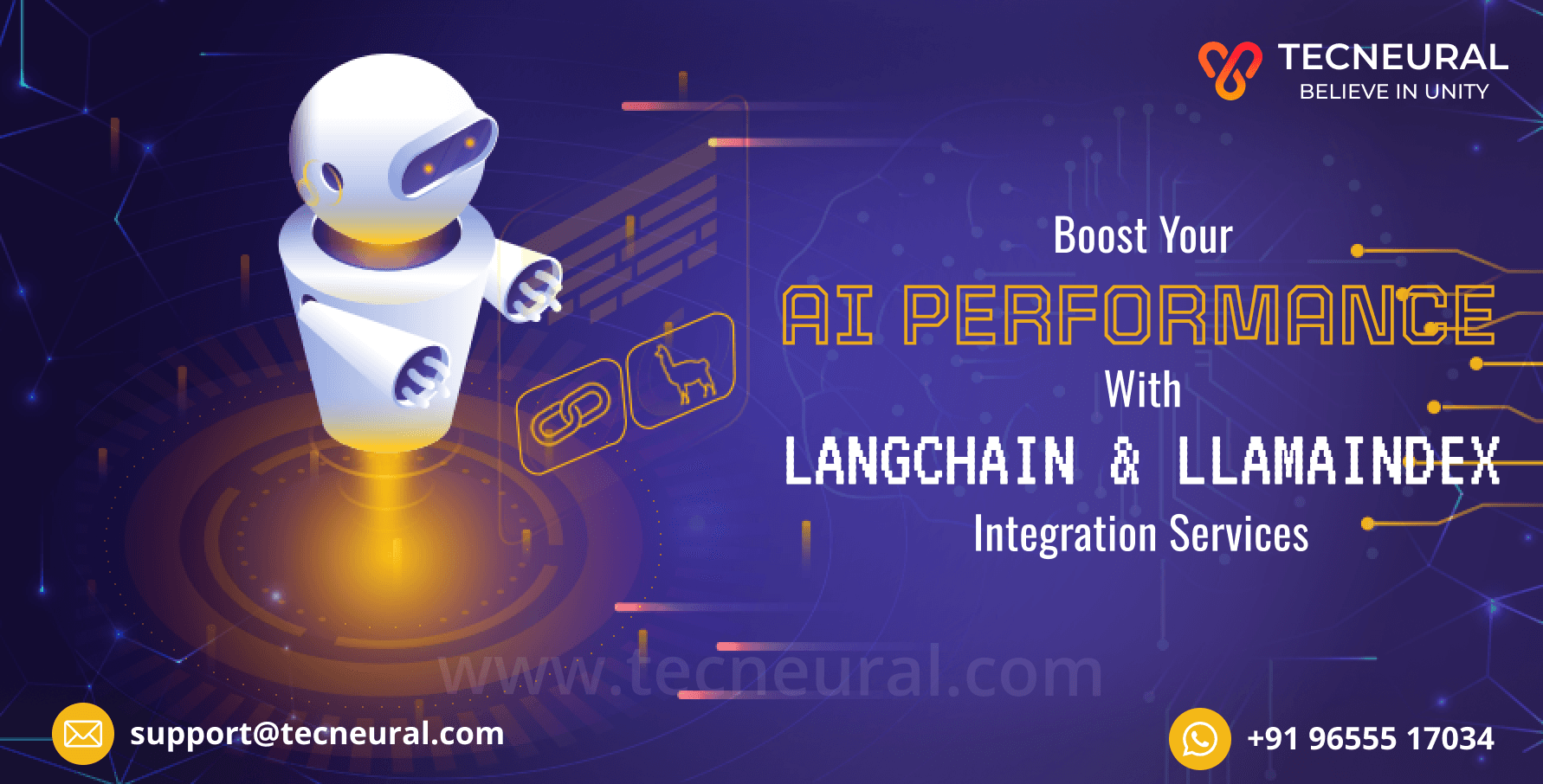 Boost Your AI Performance with LangChain & LlamaIndex Integration Services