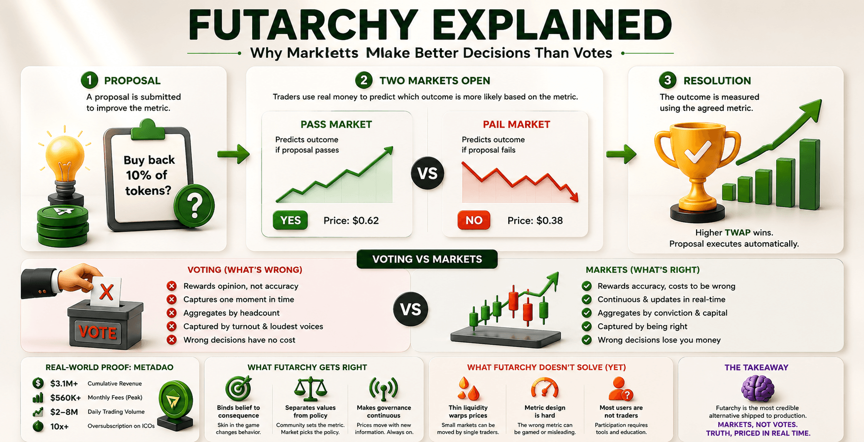 Futarchy Explained: Why Markets Make Better Decisions Than Votes