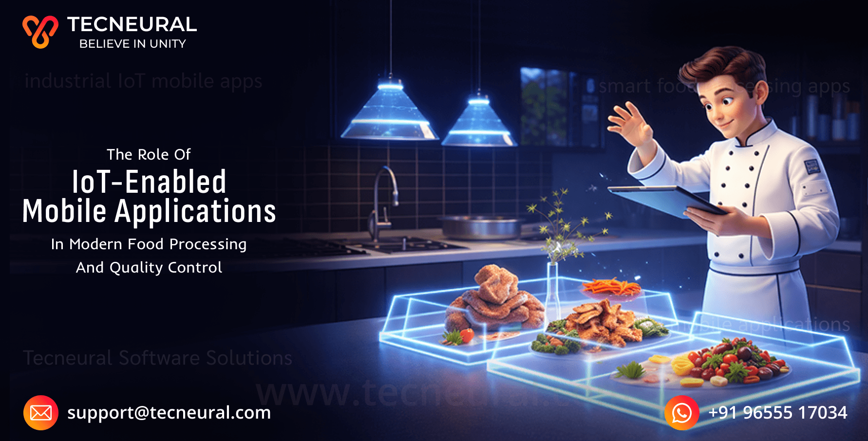 The Role of IoT-Enabled Mobile Applications in Modern Food Processing and Quality Control