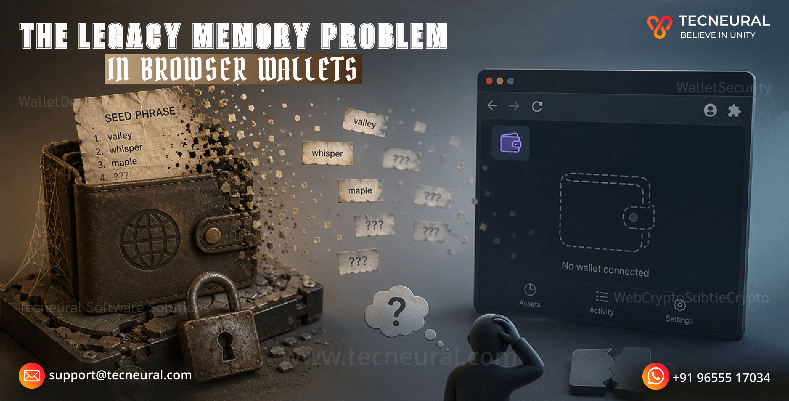 The Legacy Memory Problem in Browser Wallets