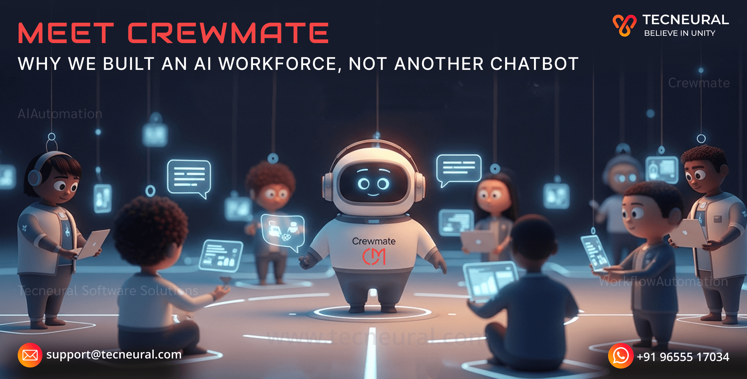 Meet Crewmate: Why We Built an AI Workforce, Not Another Chatbot