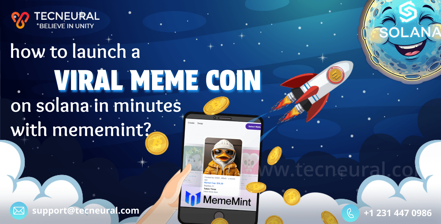How to Launch a Viral Meme Coin on Solana in Minutes with MemeMint?