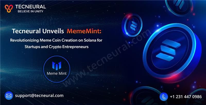 Tecneural Unveils MemeMint: Revolutionizing Meme Coin Creation on Solana for Startups