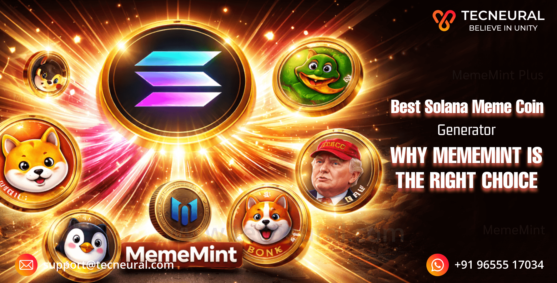 Best Solana Meme Coin Generator: Why MemeMint Is the Right Choice