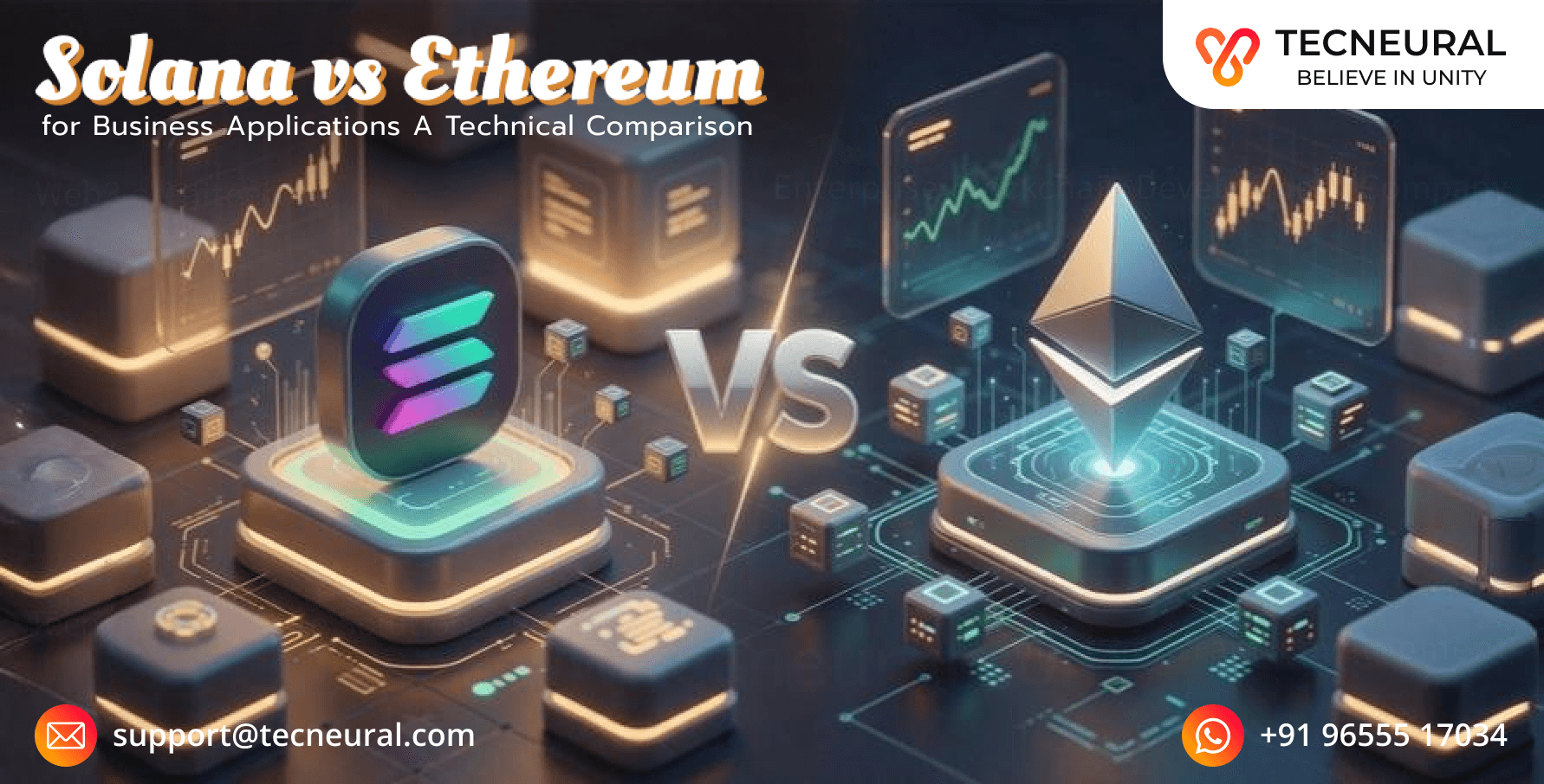 Solana vs Ethereum for Business Applications: A Technical Comparison
