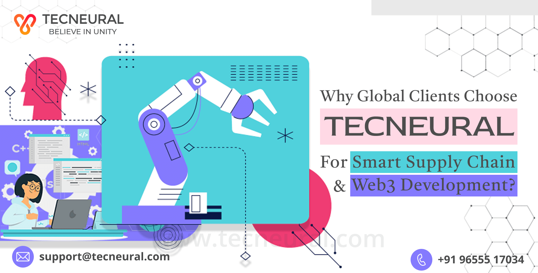 Why Global Clients Choose Tecneural Software Solutions for Smart Supply Chain & Web3 Development?